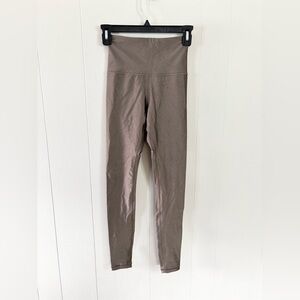 Athleta elation shine tight size XXS tan brown